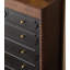 Armoire à bijoux moderne minimaliste en chêne