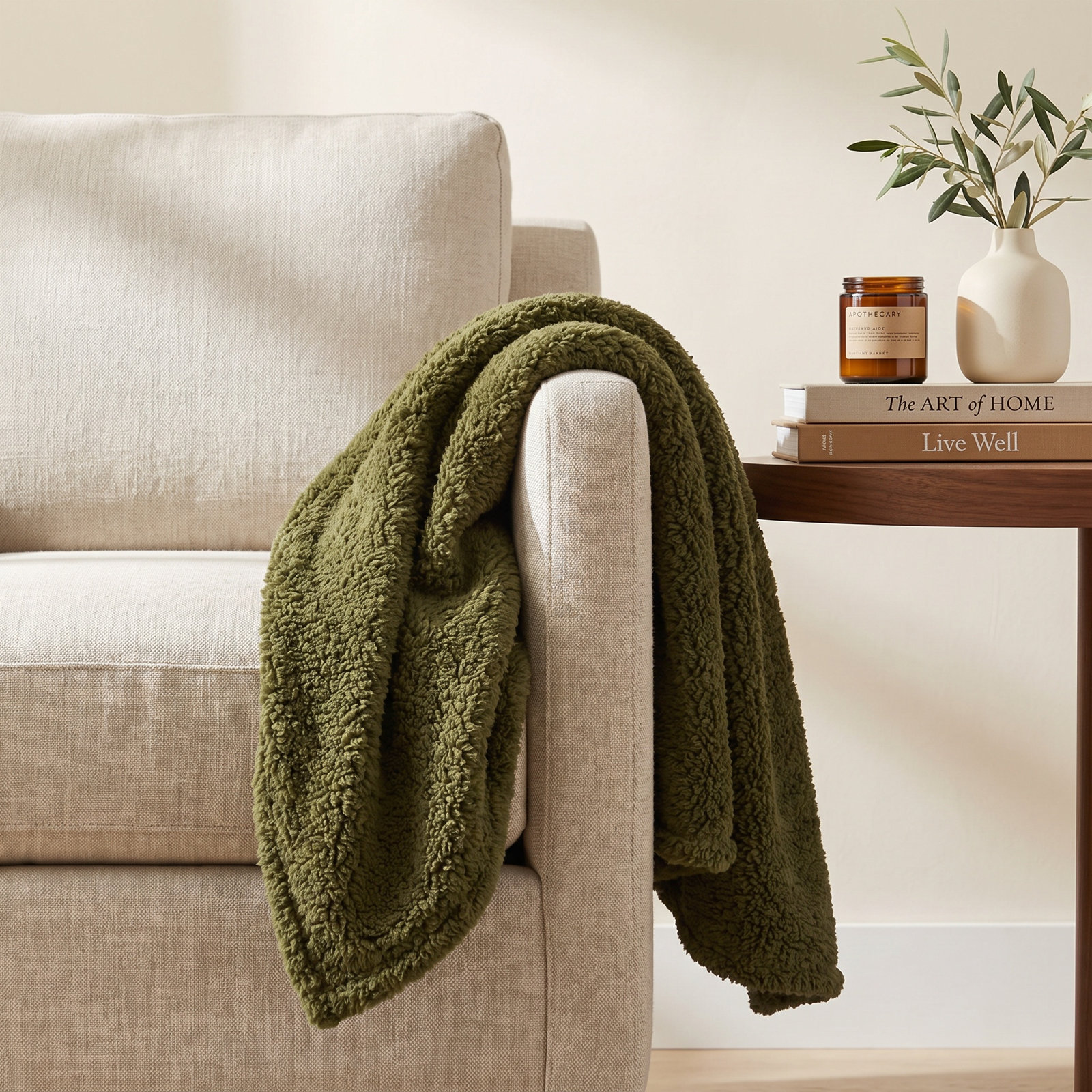 Barbrook Throw Blanket, Gray