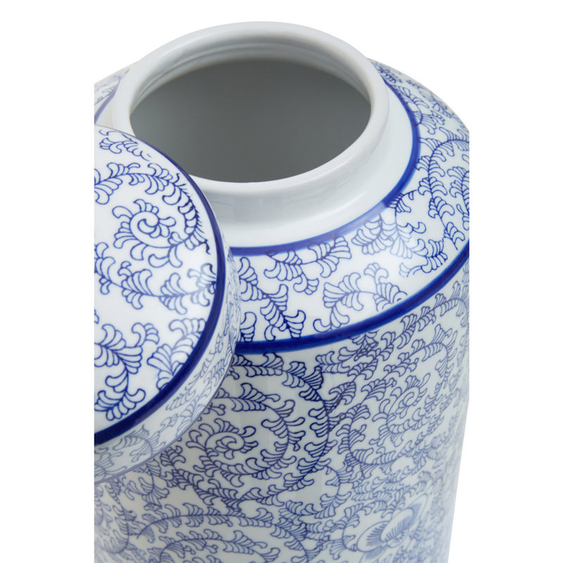 Vrinda Ceramic Decorative Urns & Jars, 36cm x 17cm