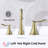 Widespread 2-handle Bathroom Faucet with Drain Assembly-80806992