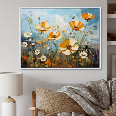 «Marga Yellow Buttercups Pastel Glow Patchwork II», reproduction