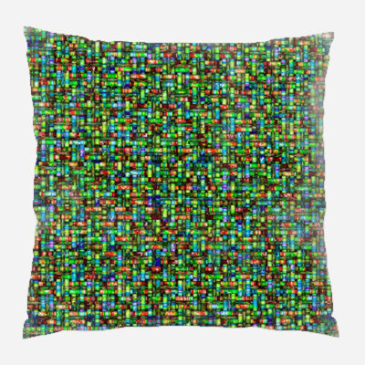 Microsuede Reversible Throw Pillow