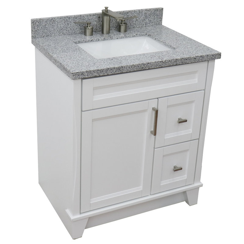Ensemble de meuble-lavabo simple 31 po Bonavista, Gris