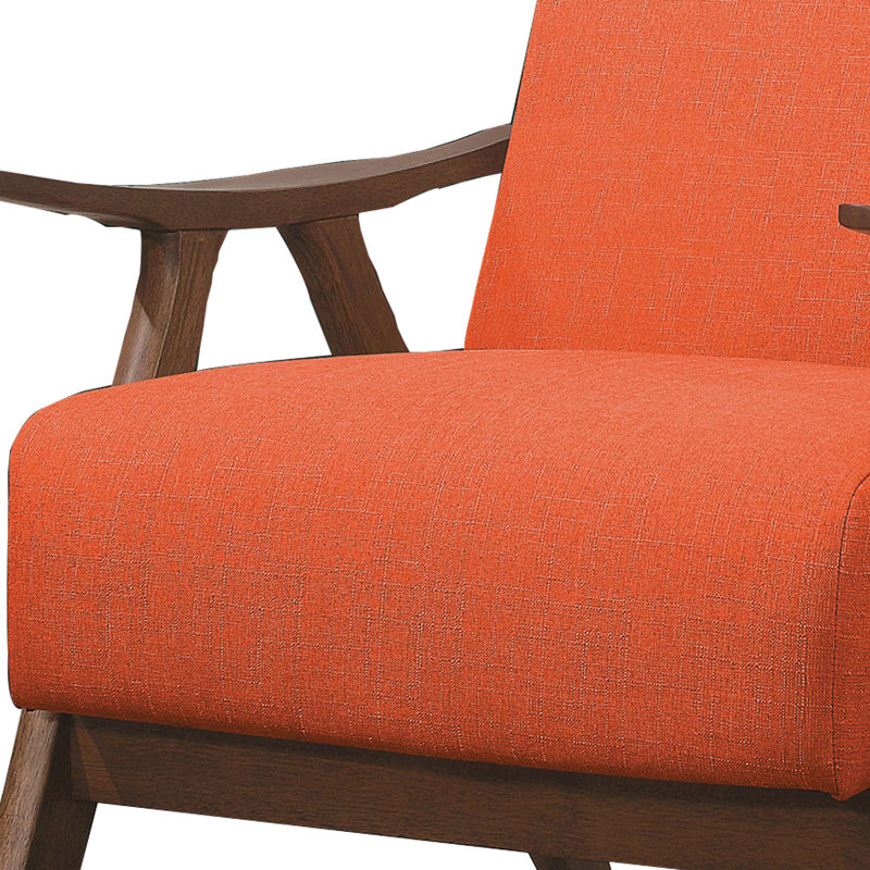 Fauteuil Lyelah, Tissu orange