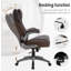 Dakota Fields Brennden Executive Chair with Headrest-1168013122
