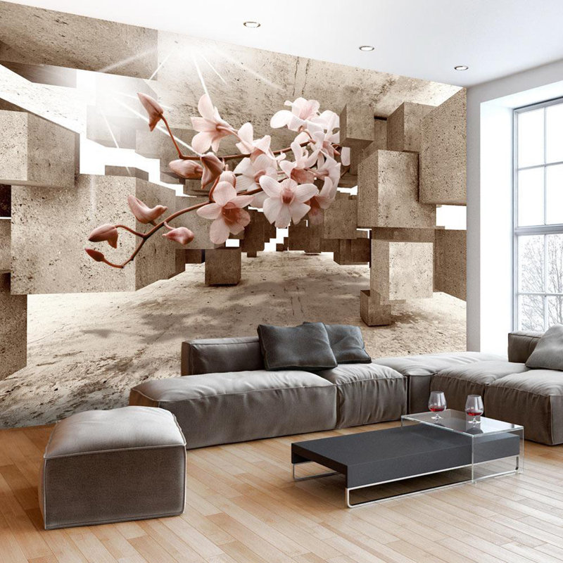 Anveer Wall Mural, 6.83' L x  118" W