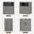 Valerica 2-Drawer Fluted Nightsatnd with Charging Station-1559768627