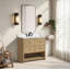 Meuble-lavabo Carolina 36 po en chêne lavé