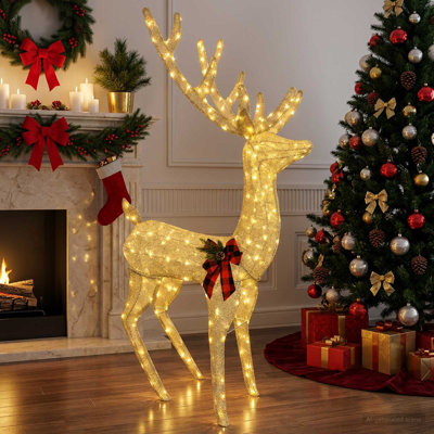 Lighted Reindeer
