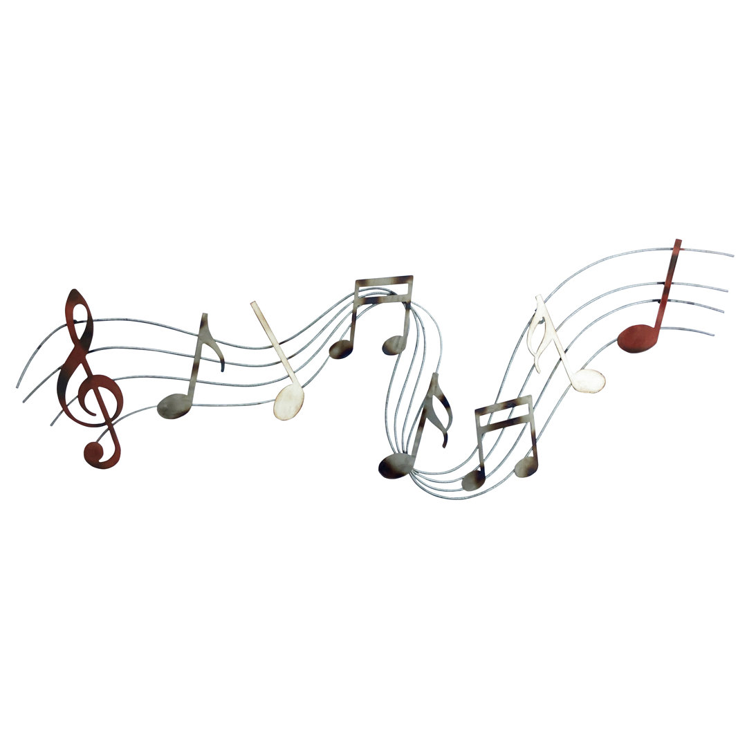 Entertainment Wall Decor on Metal