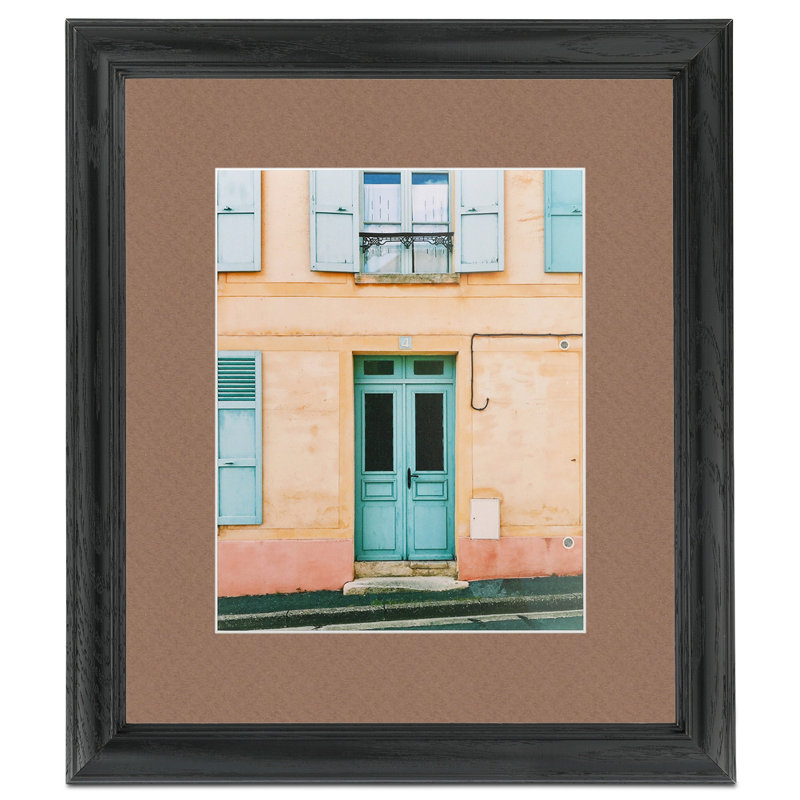 Wood Matte Picture Frame with Mat, Sandpiper