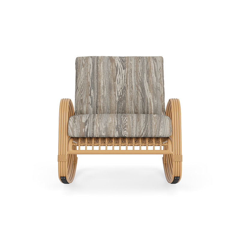 Riviera Outdoor Chair, Woodgrain Ash