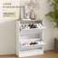 12 Pair Flip Down Shoe Storage