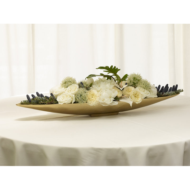 Murphys Metal Decorative Bowl 1, 40.25" H x 8" W x 4" D