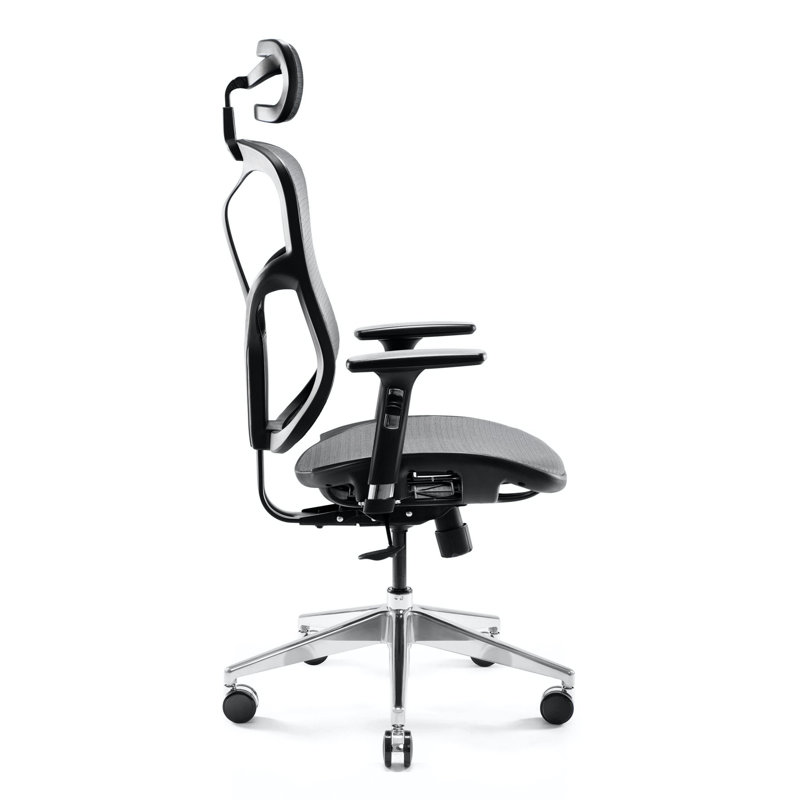 Office Chair, Gray/Black