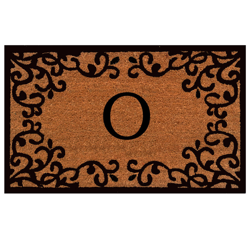 Salguero Non-Slip Outdoor Doormat, O, Rectangle 24" x 36"