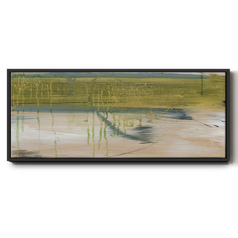Aquatic Reflections I- Framed Canvas