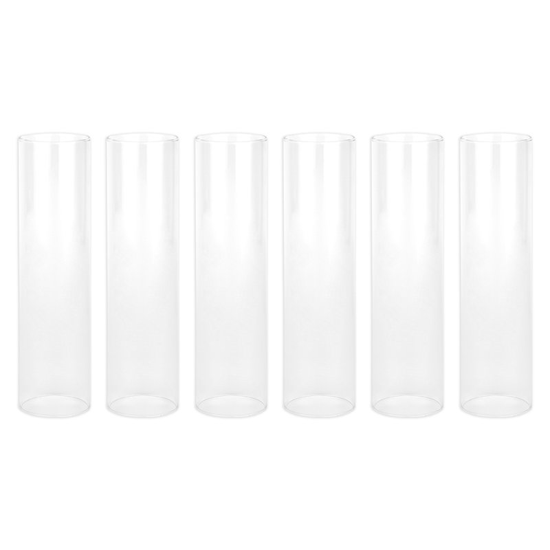 Glass Tabletop Hurricane, 10" H x 2.6" W x 2.6" D