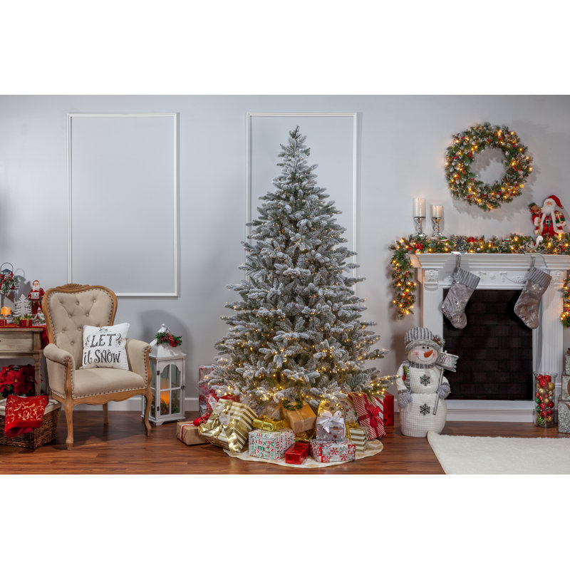 90' H Lighted Artificial Pine Christmas Tree
