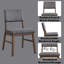 Ensemble de 2 chaises d'appoint en velours côtelé Seda-1716728018