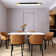 Cherron Masek 1 - Light 100cm LED Dimmable Flush Mount