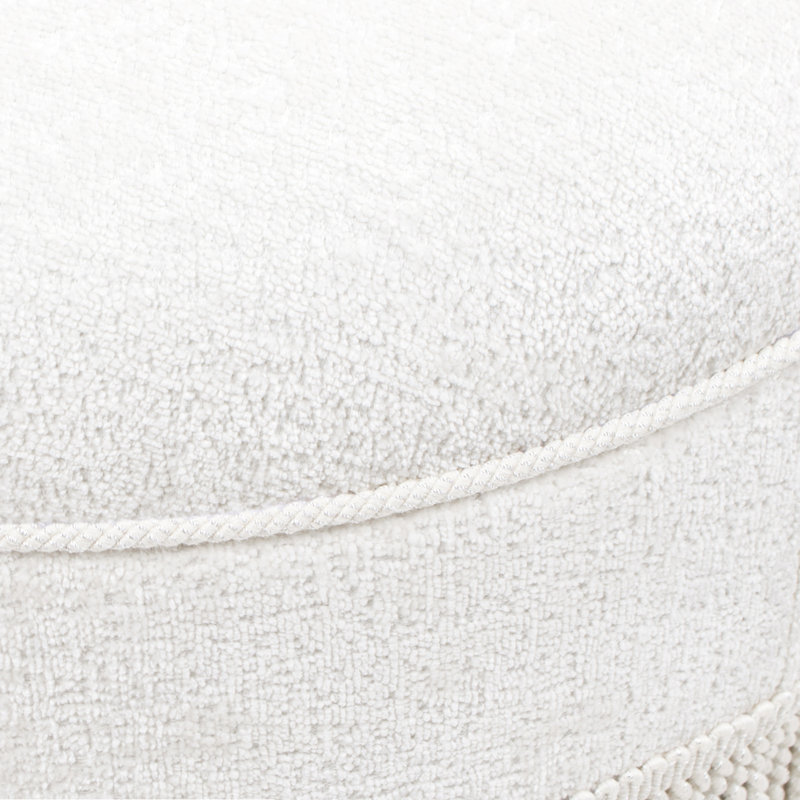Labus 24" Round Upholstered Accent Ottoman