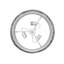 Luminaire suspendu rond 18 po