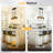 3 Lights Rustic Wood Linear Pendant Light, Adjustable Farmhouse Chandelier With Seeded Glass Shades For Kitchen Island And Dining Room-820085474