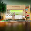 Lits avec rangement, lit simple TG au-dessus d'un grand lit en bois, maison familiale moderne