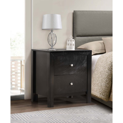 Table de chevet pratique pour une chambre à coucher