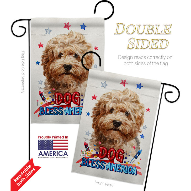 Double Sided Polyester Animal, 18.5" H x 13" W