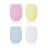 Flexi Assorted Colours Aerating Silicone Cups, Set Of 4 By Tr