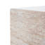 Outdoor Travertine Lightweight Concrete Side Table