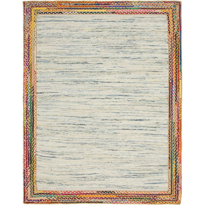 Cotton Indoor Rug, Rectangle 6' x 9'