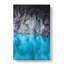 Water Meeting Rock - Wrapped Canvas-55305295