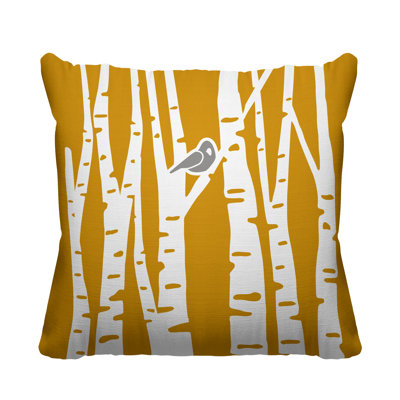 Coussin intérieur / extérieur Birch Tree Autumn / Fall