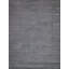 Pavia Hand Loomed Silky Nylon Solid Color Area Rug in Gray-941798301