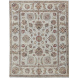Cornwall Wool Oriental Area Rug in Ivory