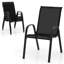 Fauteuil empilable de salle à manger Marrs