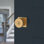Entry Lifetime (PVD) Satin Brass Square
