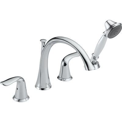 Lahara Double Handle Deck Mounted Roman Tub Faucet Trim