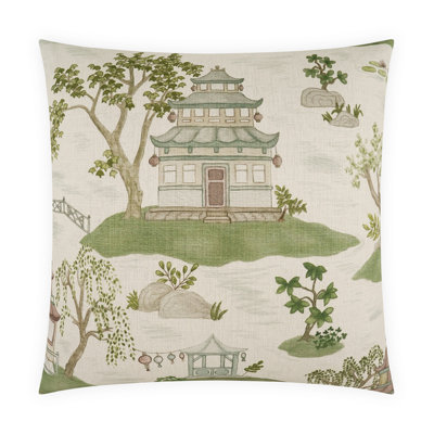 Tang Square Pillow Cover & Insert
