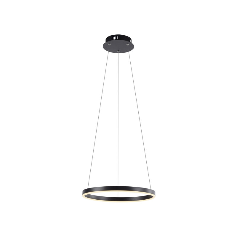RITUS 1 - Light LED Geometric Pendant, Anthracite