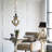 Newtowne Wood Geometric Chandelier