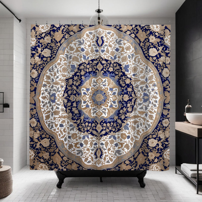 Rideau de douche Floral