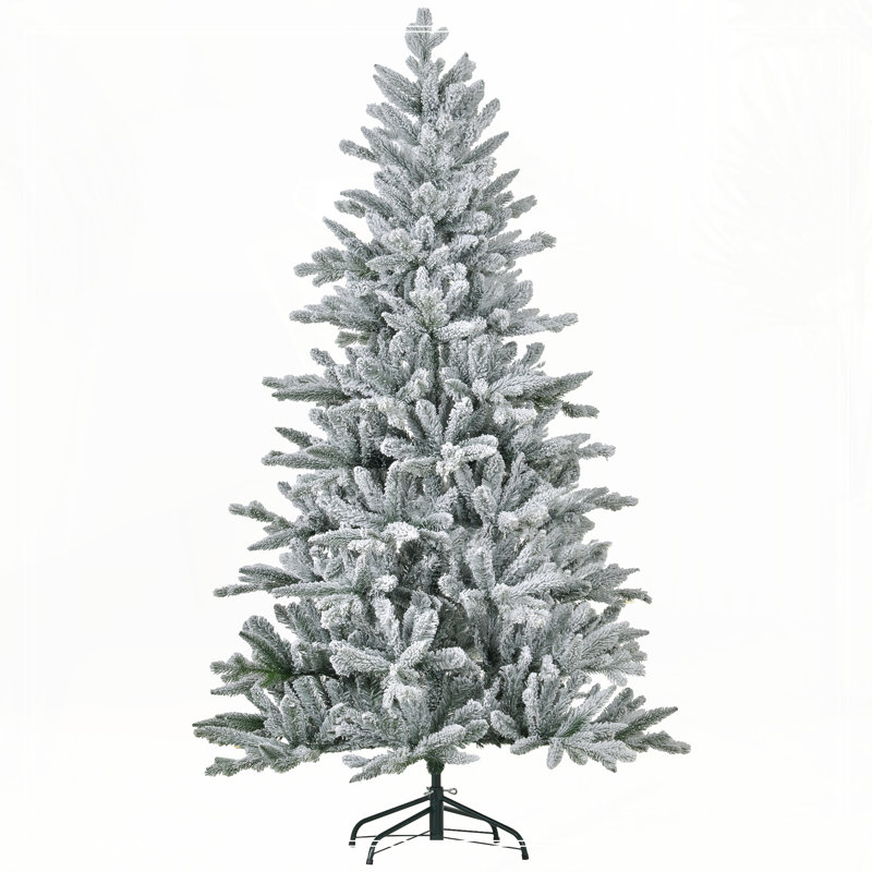 Arbre de Noël artificiel enneigé 6 pi, H 5,9 pi