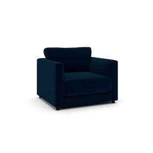 Chaise et demi rembourrée Milo