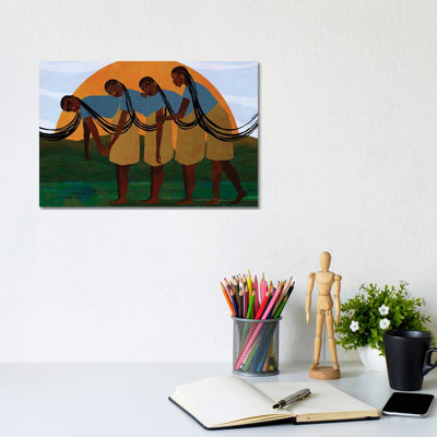 Interconnected by DeeLashee Artistry - Gallery-Wrapped Canvas Giclée on Canvas