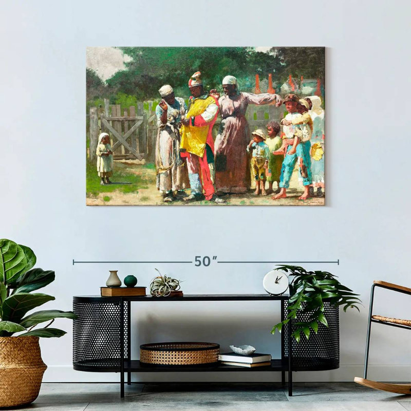 Dressing For The Carnival, 30" H x 45" W