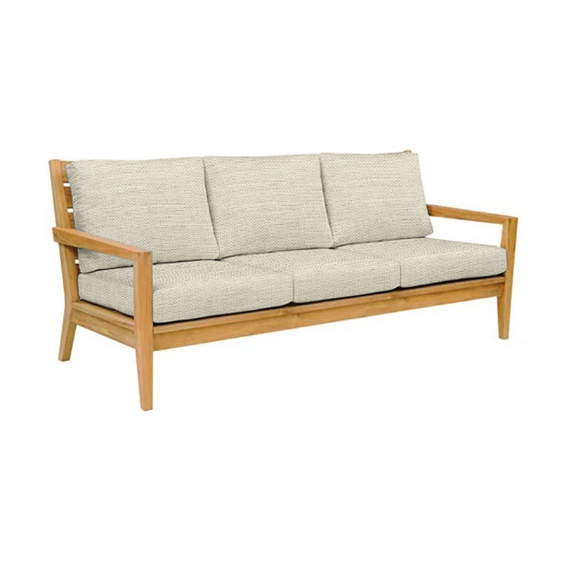 Algarve Outdoor 3 - Seat Patio Sofa, Oat